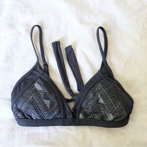 Maaji navy blue swim top size X large